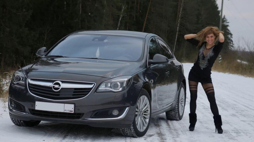 Opel Insignia девушка drive2