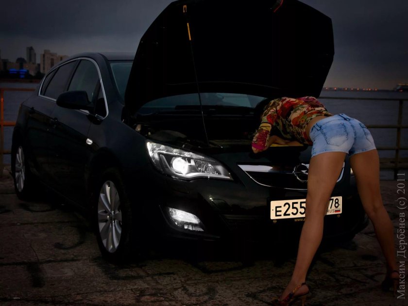 Opel Insignia девушка drive2