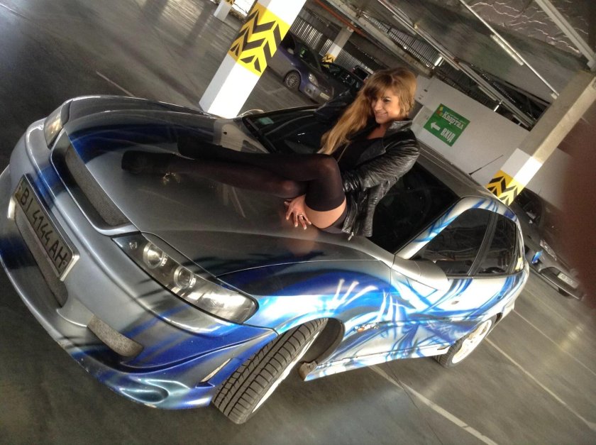 Опель Вектра б и девка