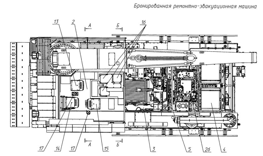 Т-15 БМП схема
