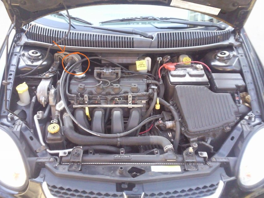 Додж неон 2002