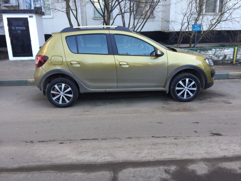 Renault sandero stepway диски