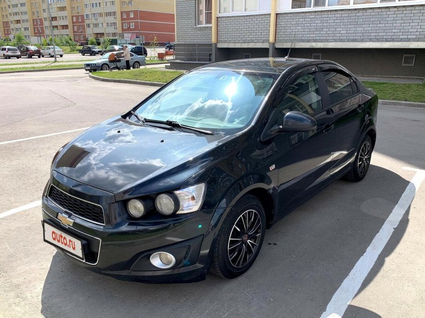 Chevrolet Aveo 2012 черный