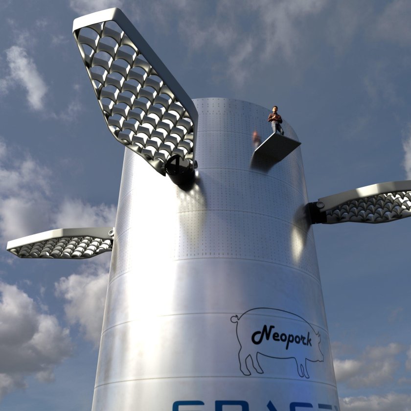 Falcon 9 super Heavy