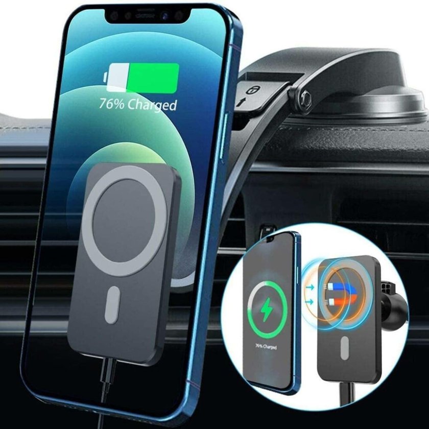 Magnetic Wireless car Charger 15w