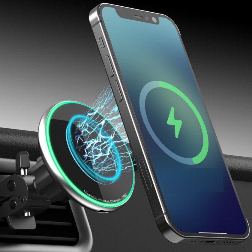 Беспроводная зарядка TFN С часами