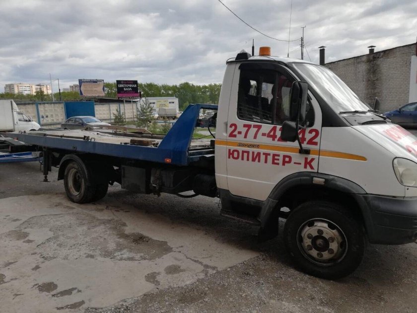 Эвакуатор Валдай со сдвижной платформой