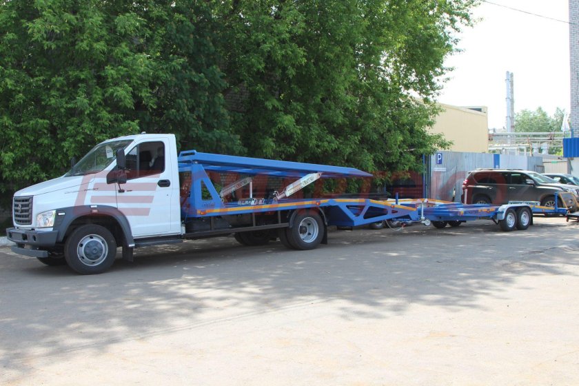 Прицеп автовоз Смартэко