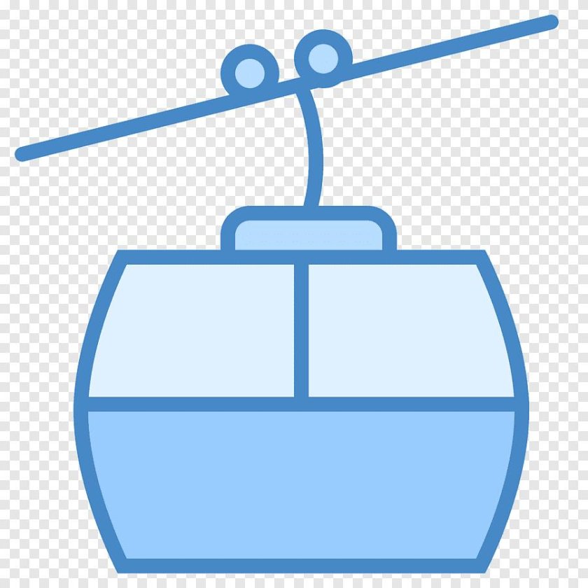 Значок канатная дорога