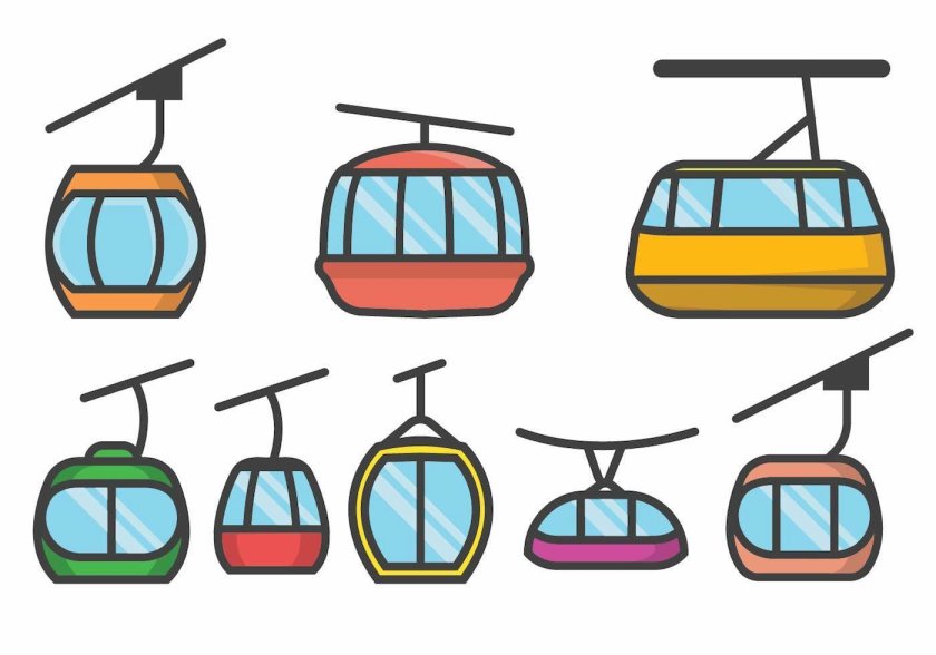 Канатка вектор