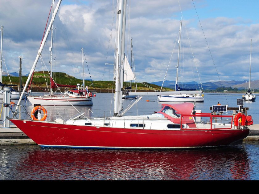 Лодка парусная