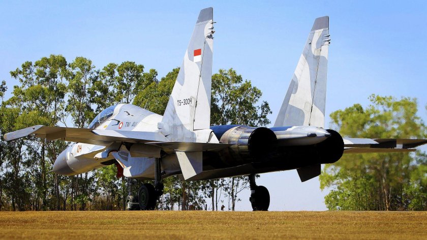 Су-30мк2 ВВС Индонезии