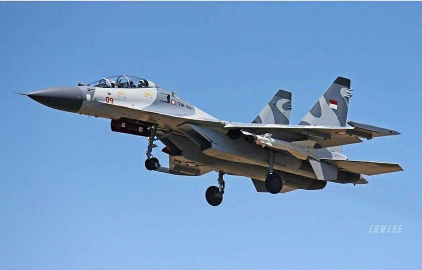 Су-30мк2 ВВС Индонезии