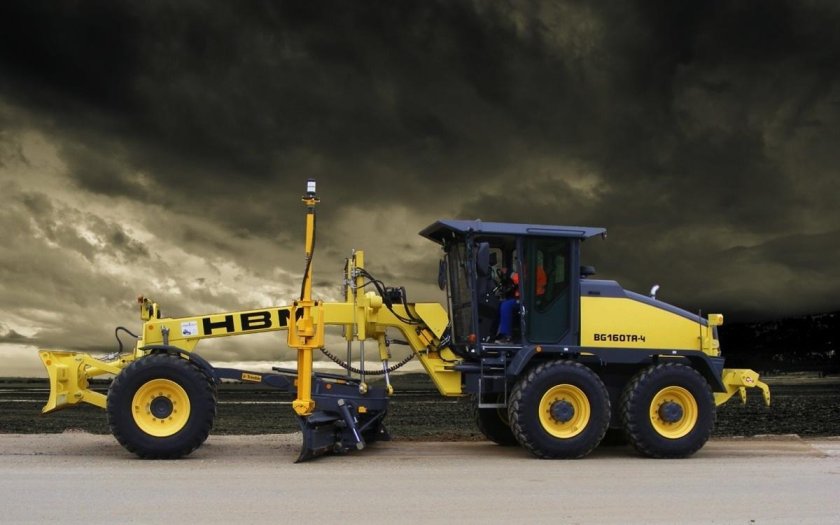 Автогрейдер hbm-nobas bg240ta-4