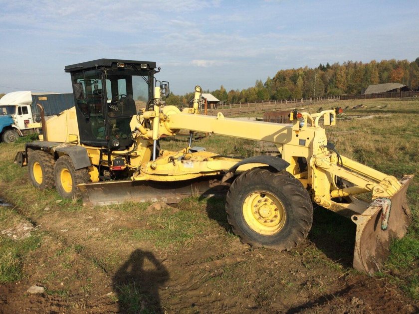 Грейдер в Москве