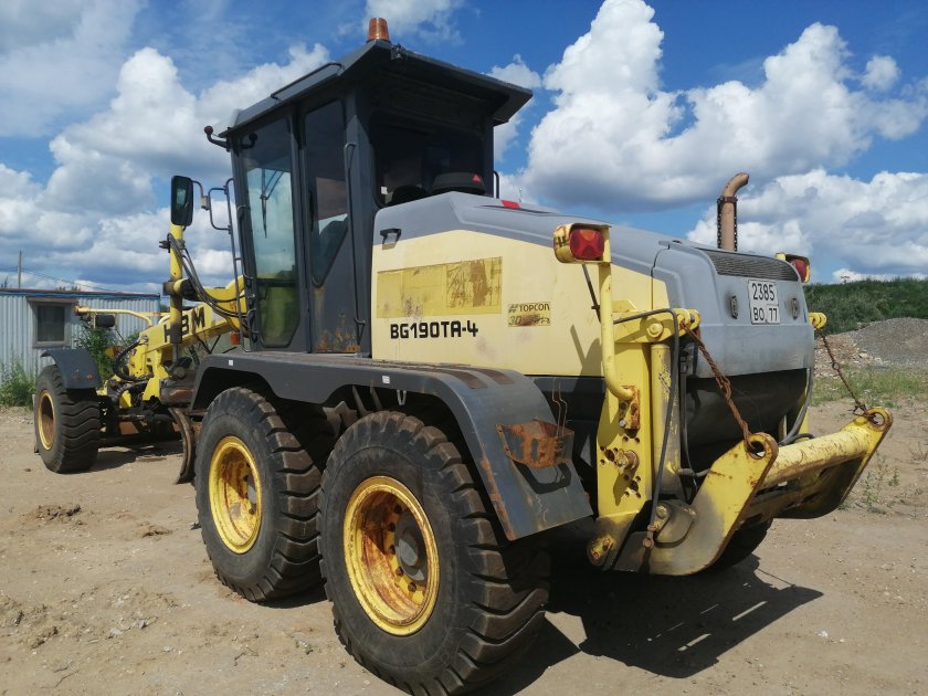 Bg 190 ta-4 автогрейдер