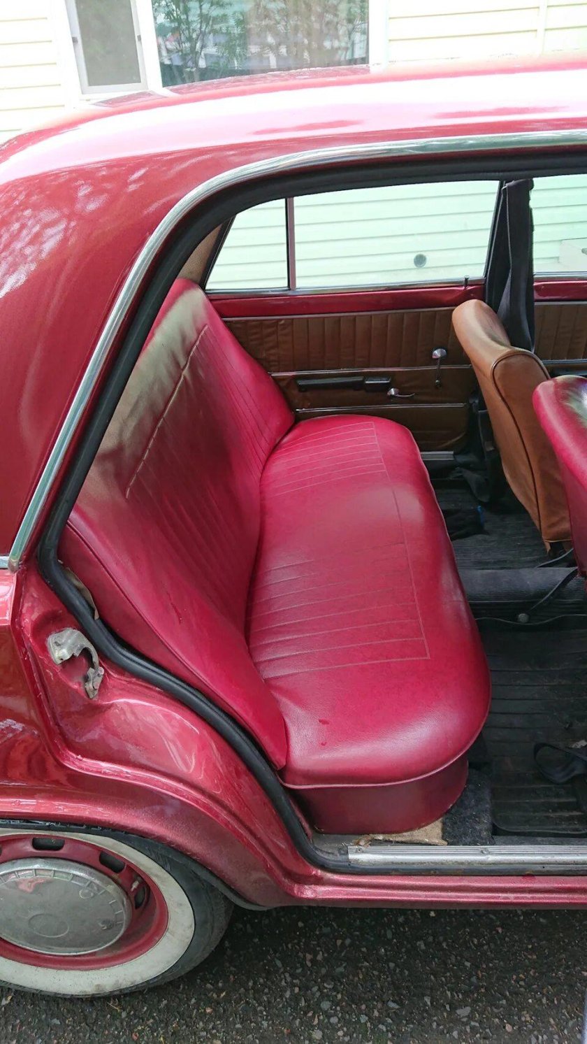 Красный салон ВАЗ 2101