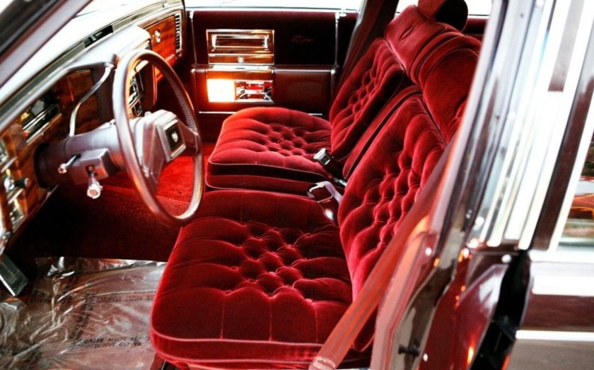 Велюровый салон авто