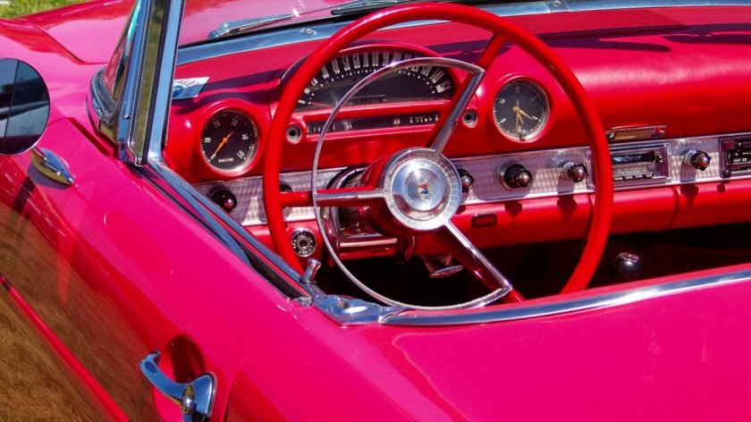 Салон машины классика олдскул