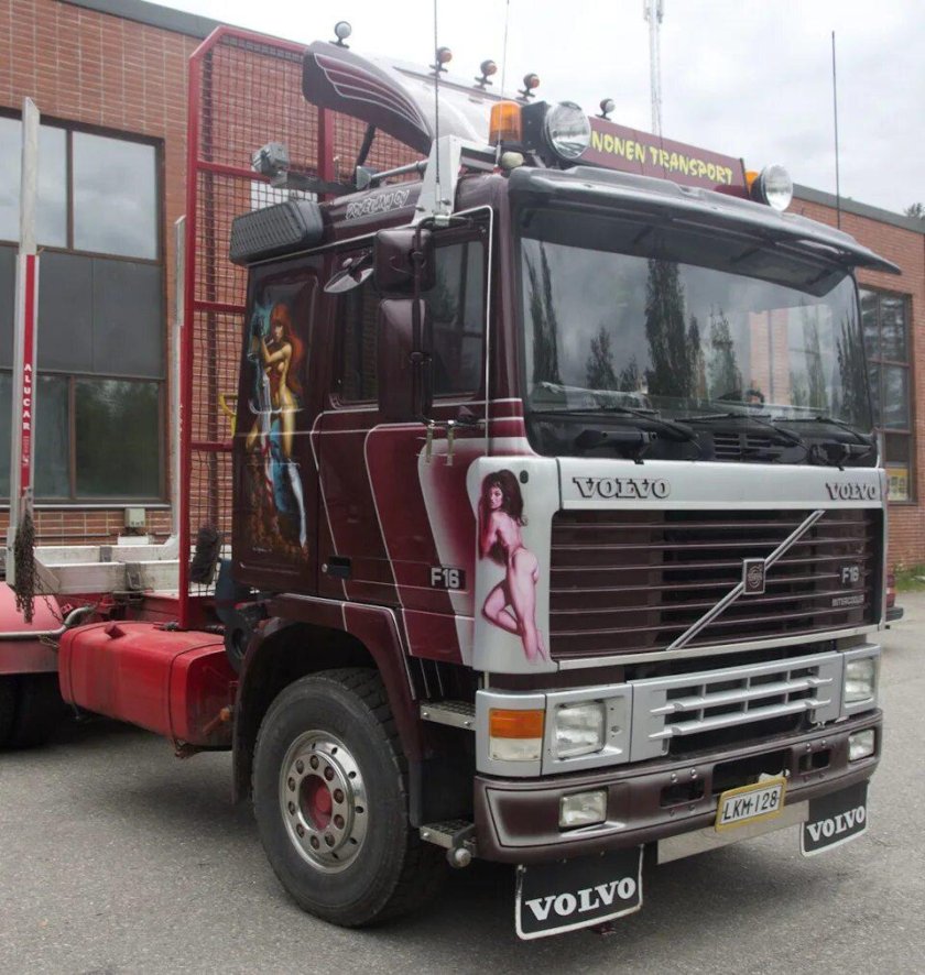Вольво ф12 тягач