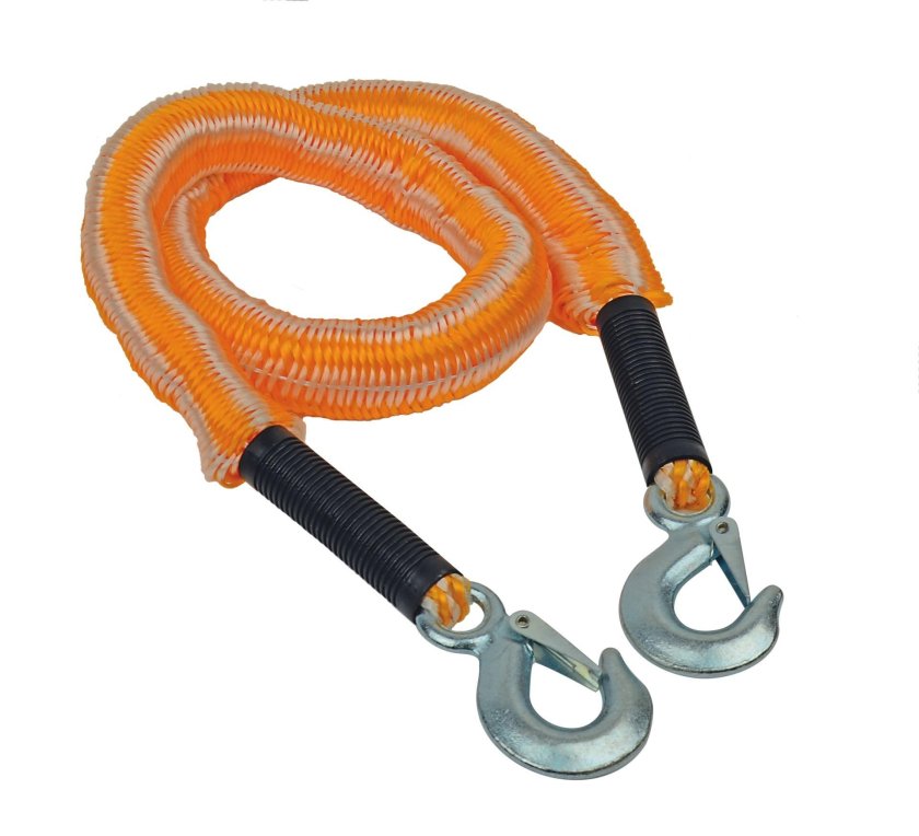 Трос буксировочный 8т. Лента динамический (6 метров)