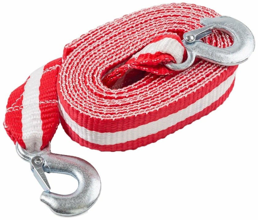 Трос буксировочный эластичный "AUTOPROFI" TRS-2000