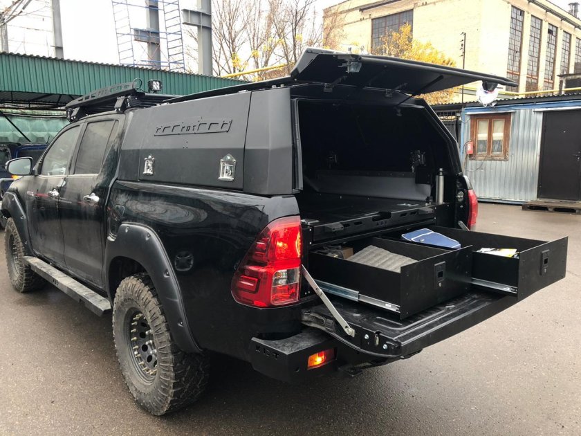 Кунг Тойота Hilux экспедиционник КДТ