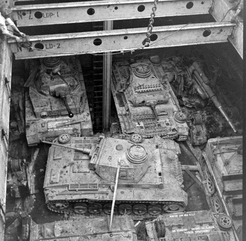 Внутри немецкого танка т4