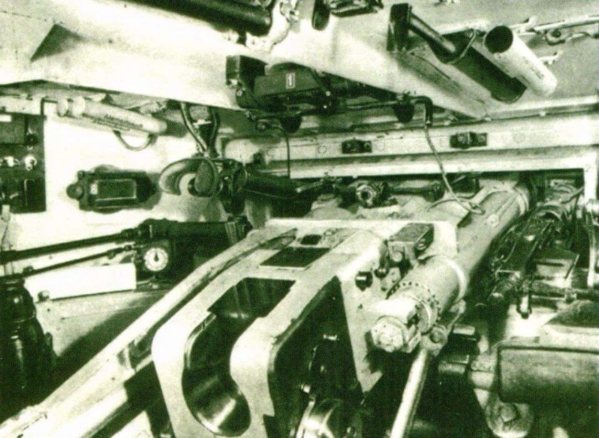 Внутри башни танка тигр 1