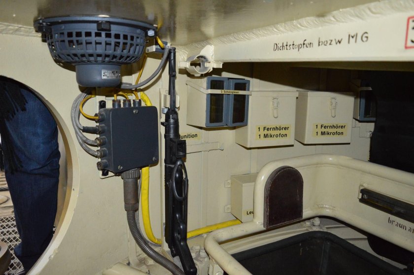 Танк тигр внутри