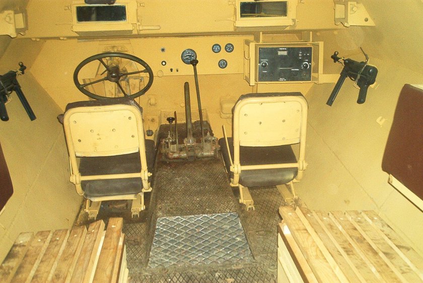 Кабина танка тигр