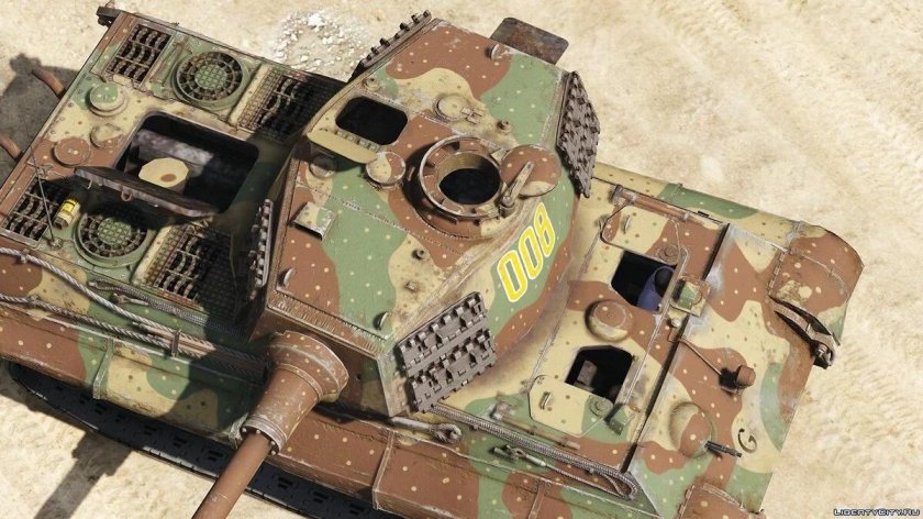 Моторный отсек танка тигр 1