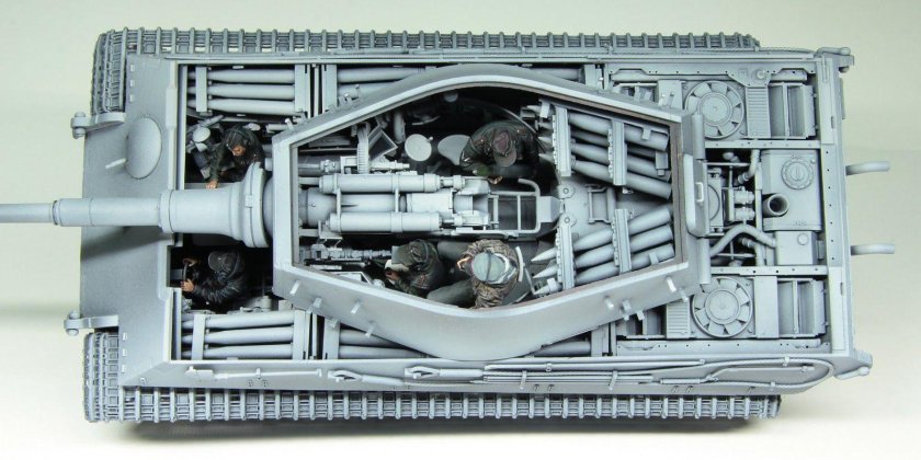 Ходовая танка тигр 2