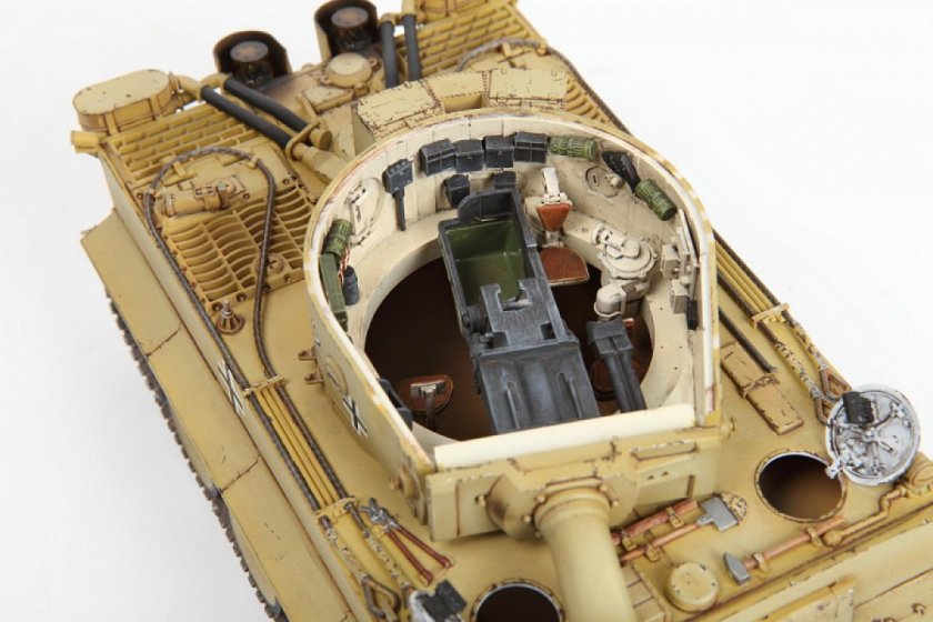 Сборная модель танка тигр звезда