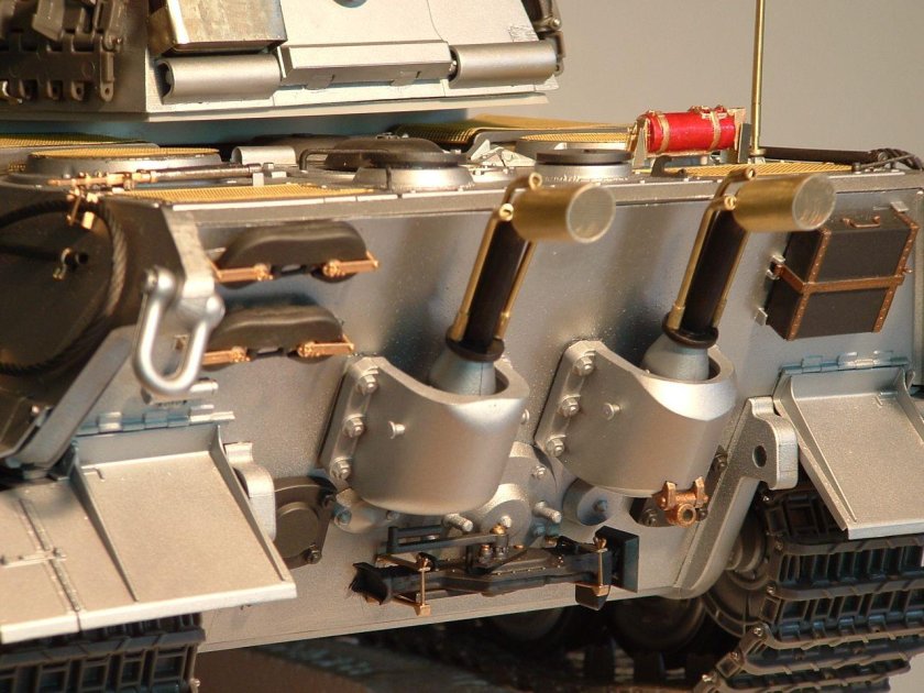 Моторный отсек танка тигр