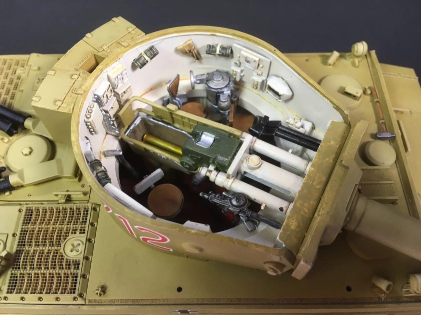 Королевский тигр изнутри