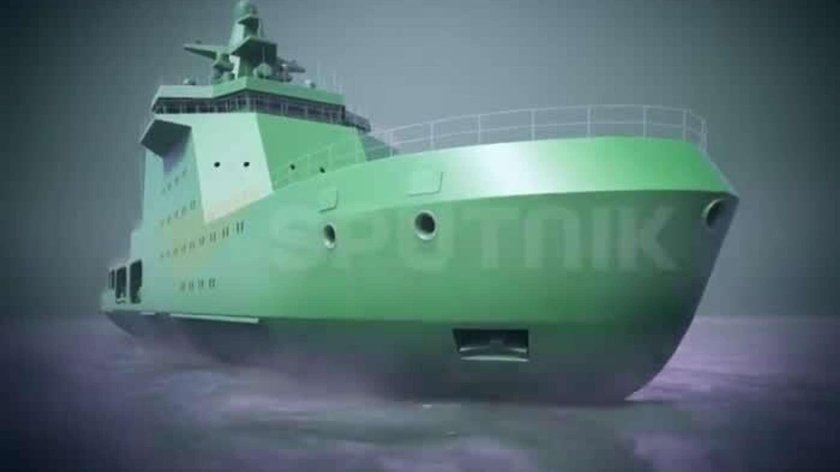 Патрульный ледокол иван папанин