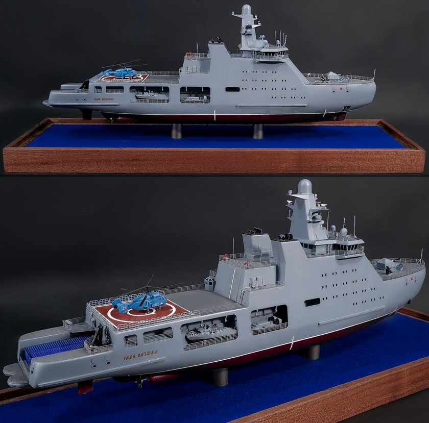 Патрульный корабль Иван Папанин проекта 23550