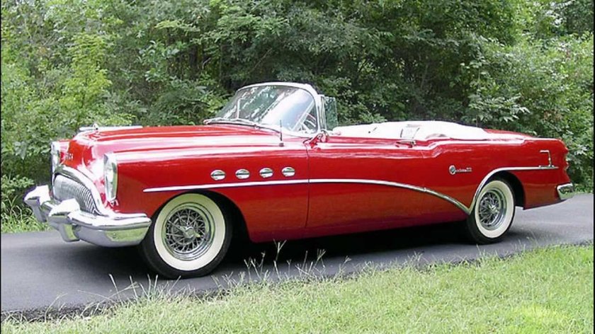 Бьюик машина кабриолет 1954