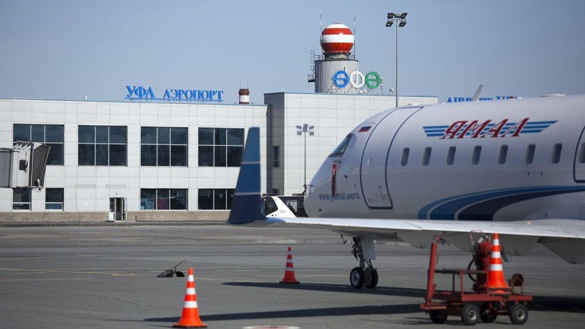 Аэропорт Уфа Взлетная полоса