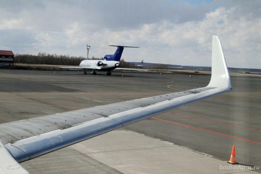 Уфа из самолета