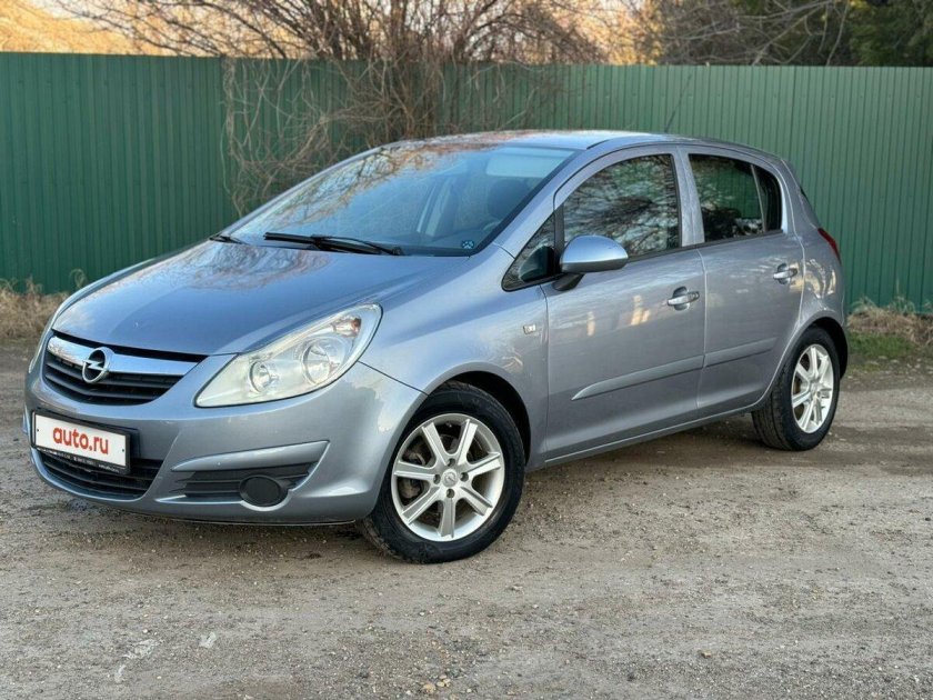 Опель корса 2007 года
