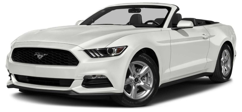 Кабриолет без фона