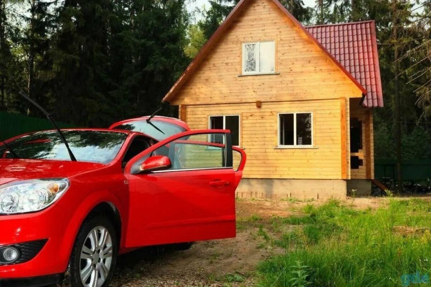Парковка для машины на даче