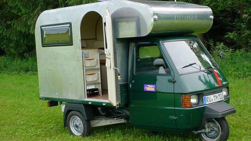 Piaggio Ape 50 — Bufalino кемпер