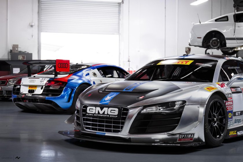 Audi r8 gt LM Race car