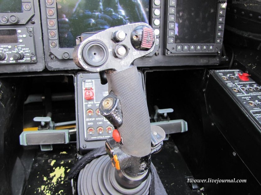 Ка-52 кабина