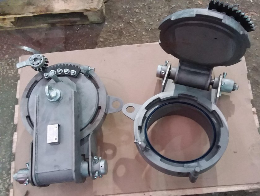 Затвор концевой Байонетный ду700