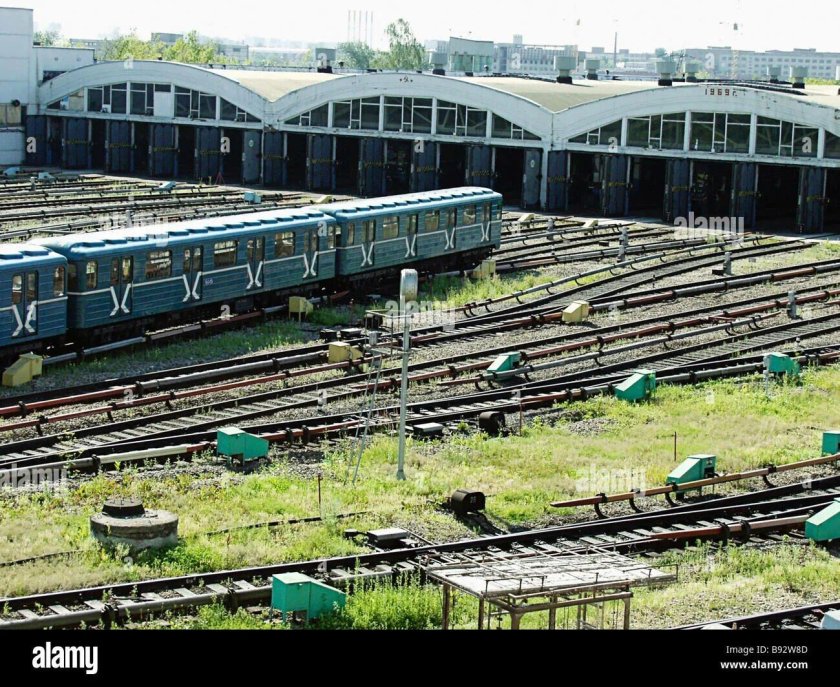 Депо замоскворецкое московского метрополитена