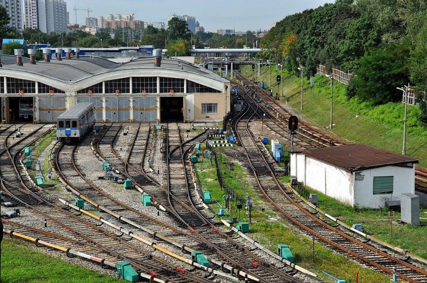 Депо фили московского метрополитена